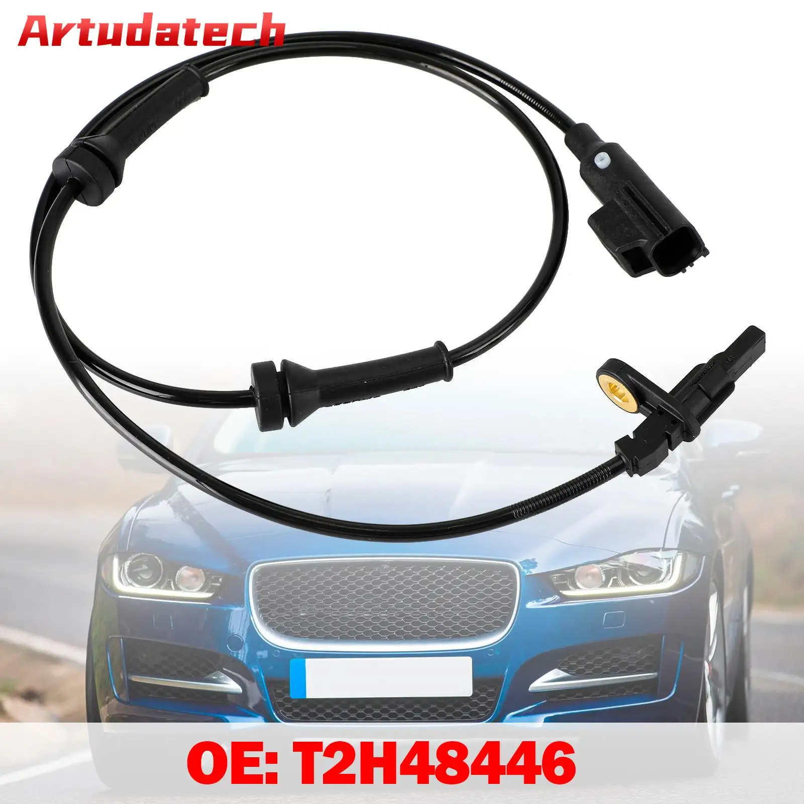 Artudatech 2015-2020 Jaguar X760- XE Front ABS Wheel Speed Sensor T2H48446 T2H4069 T2H32280 Car Accessories