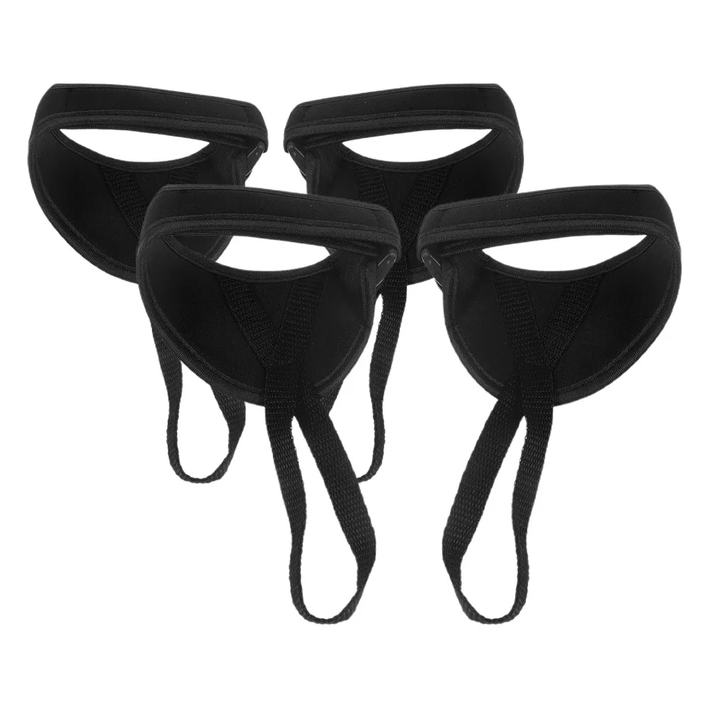 

2 Pairs Ski Pole Wristband Strap Adjustable Width Comfortable Durable Secure Stable Polyester Material Compatibility Camping