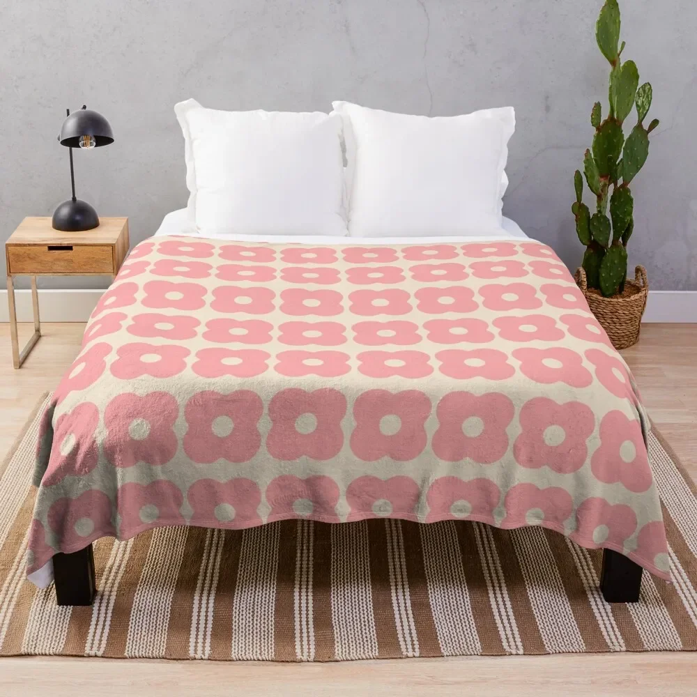 orla kiely, Flower Stem ,orla kiely pattern Throw Blanket Cute Bed Decoratives Blankets