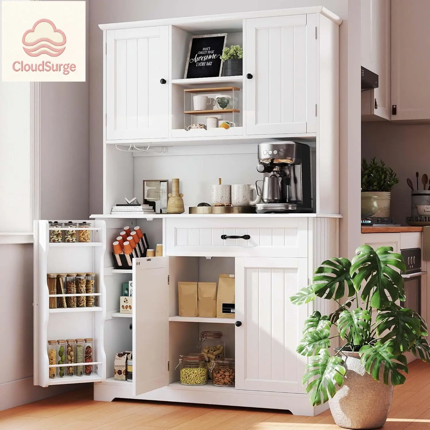 

Кухонный шкаф-буфет с местом для хранения, кухонный шкаф-кладовка с дверцами и полками, кофейный барный шкаф с местом для хранения, фермерский шкаф-кладовка для кухни