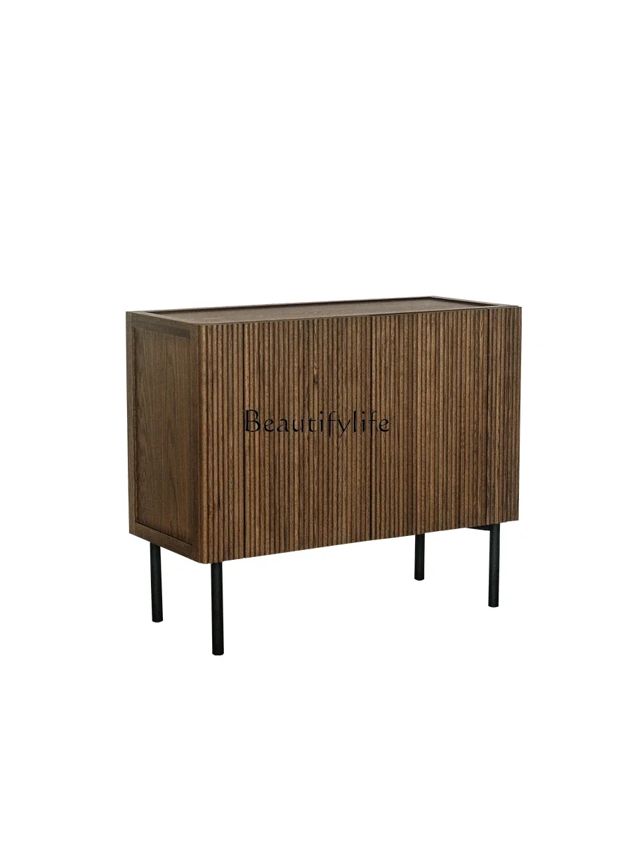 

FG28Retro Affordable Luxury Solid Wood Sideboard Oak Tea Locker