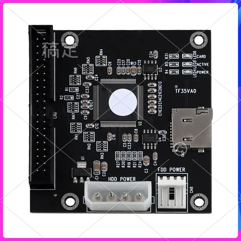 

ABT-Adapter Card TF To 3.5 Inches IDE For Notebook MICRO-SD To IDE TF To IDE 44Pin Hard Drive Adapter Card