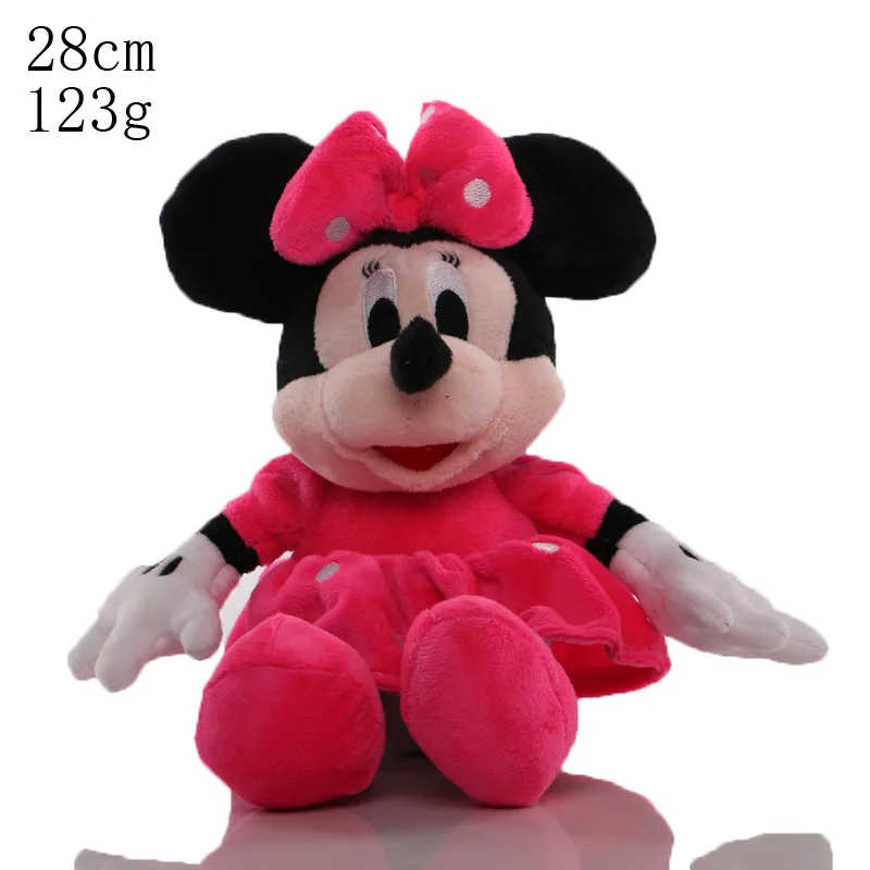 Disney Brinquedos Dos Desenhos Animados Mickey Minnie Mouse Toy Collectible Soft Pillow Decor Boneca Crianças Presente De Aniversário Festival Natal Presentes