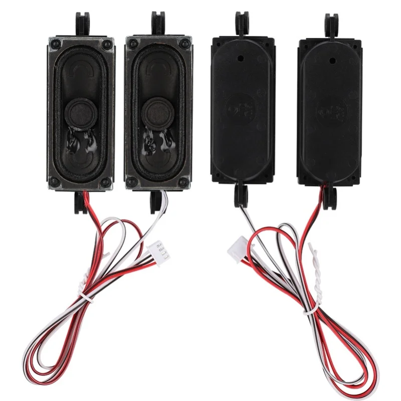 2 pezzi 4 Ohm 5W TV Box altoparlante altoparlante unità amplificatore audio per lettore pubblicitario TV LCD
