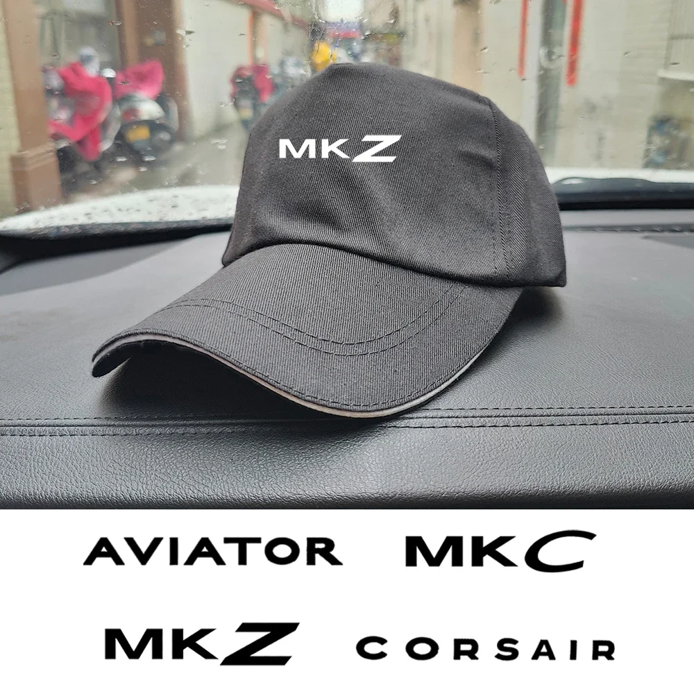 Auto Outdoor Gorras Racing Car Baseball Hat Cap For Lincoln NAVIGATOR NAUTILUS MKZ MKX MKC MKT MKS MARK LT LS CORSAIR AVIATOR