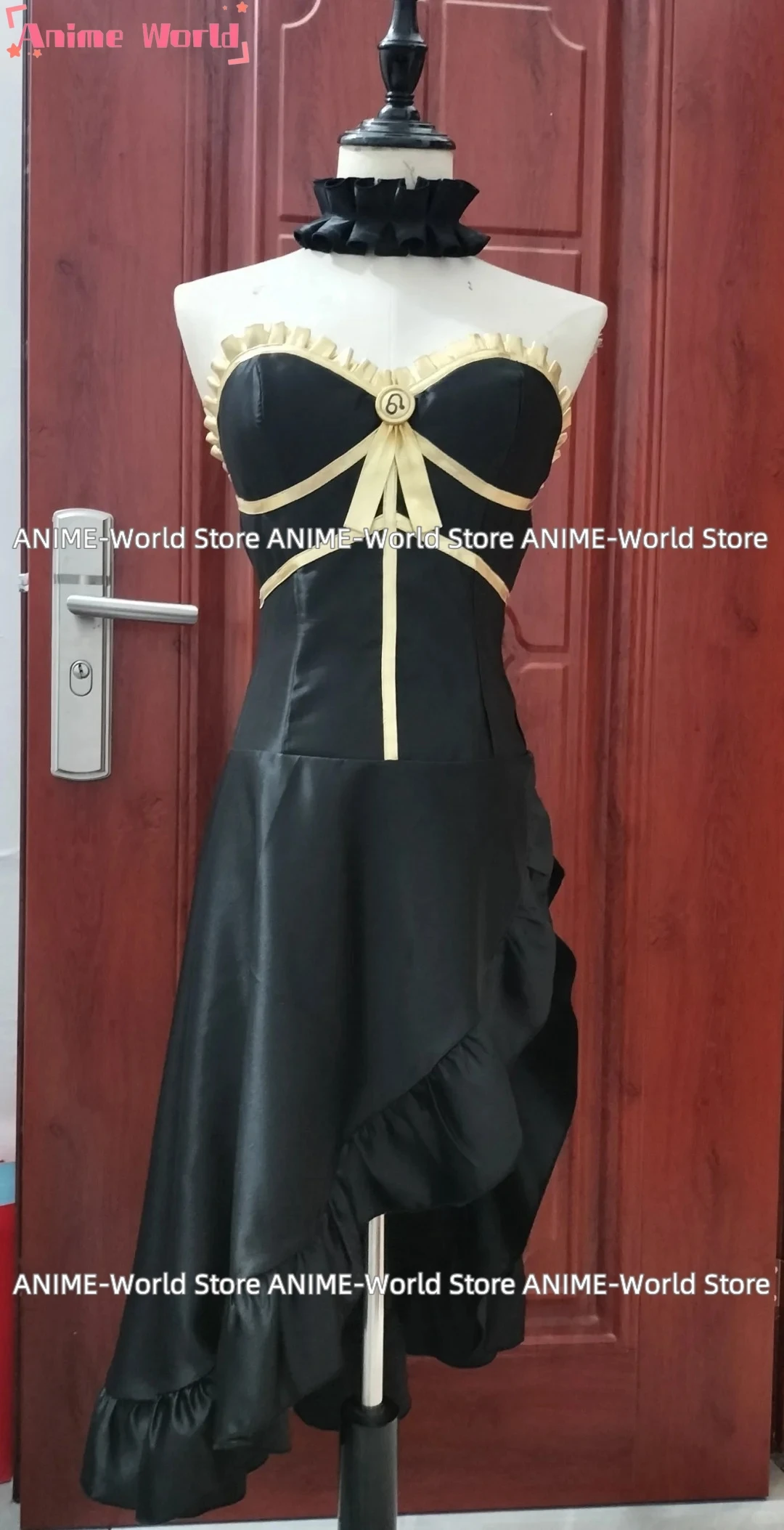 Lucy Heartfilia Cosplay Costume pour femme, Halloween, carnaval, spectacle, robe de soirée noire, perruque pour adulte