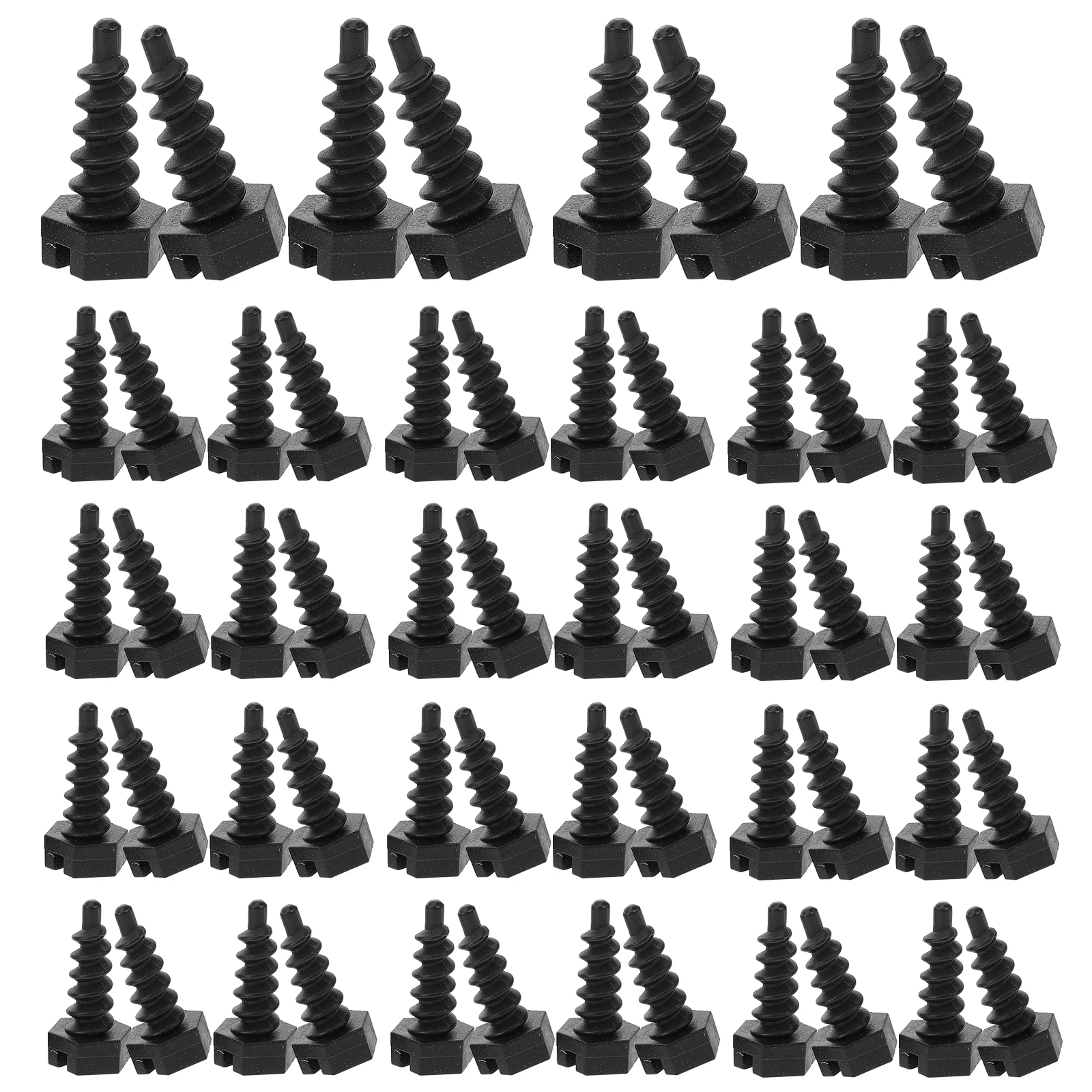 

100pcs Plant Rooting Control Plastic Hexagonal Grafting Screws For Tree Cuttings Root Fixing Kit Garden Supplies