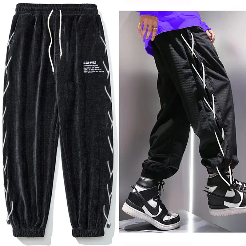 

autumn Winter men sweatpants plus size 6XL 7XL 8XL 12xl 14XL casual sports pants elasticity out door pants 190KG