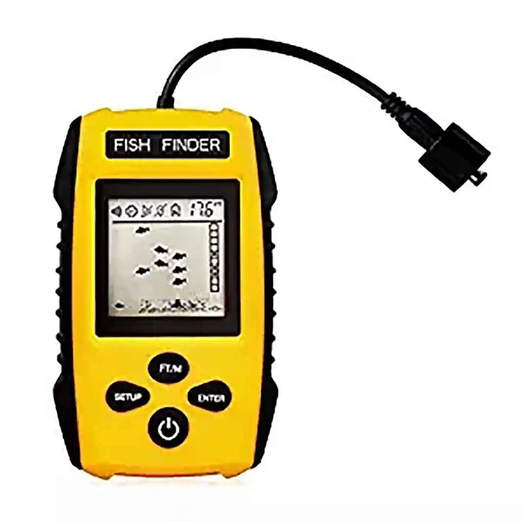 Updated Version Venterior Portable LCD Display Fish Finder Handheld Wired Sensor Fishfinder