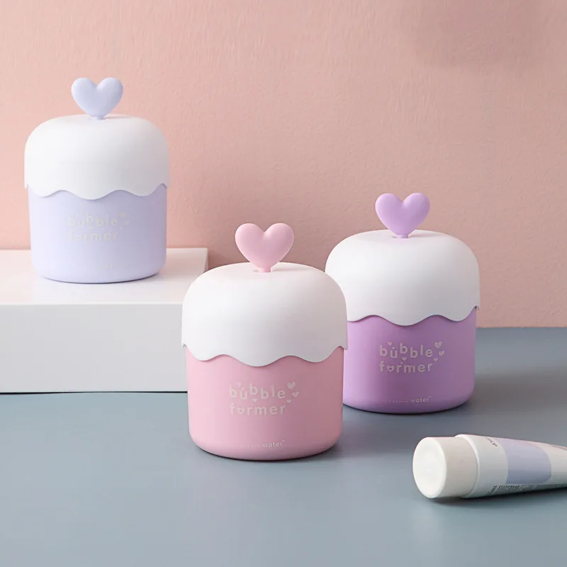 โฟม Maker Bubble Skin Care Beauty ทําความสะอาดใบหน้าโฟมอุปกรณ์ถ้วยขวด Cleanser แต่งหน้า Remover เครื่องมือ