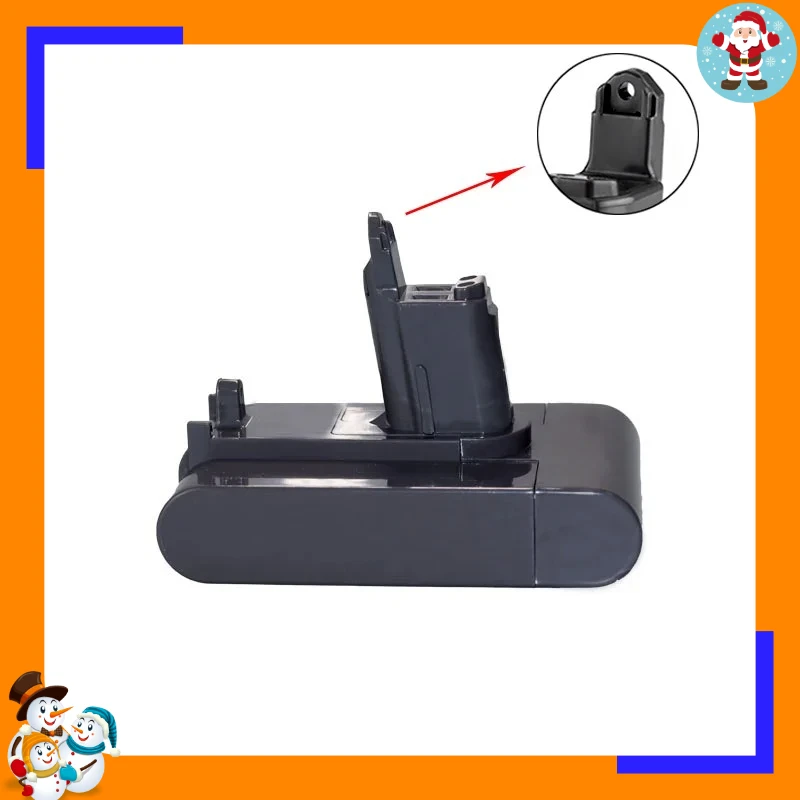 

DC31 Type-B Battery 22.2V 4800mAh Li-ion Vacuum Battery for Dyson DC35 DC45 DC31B DC34 DC44 Animal DC56 DC57 (Only Fit Type B)