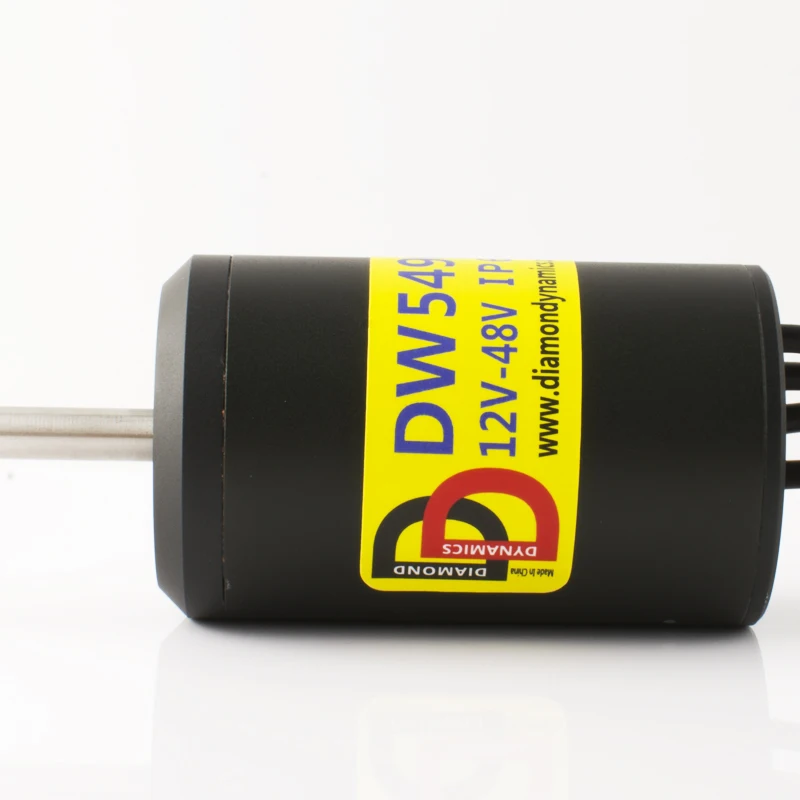 DW54135 내부 회전 모터 13000RPM 3700w 서핑 보드 수중익선 보트 홀 라인이 있는 방수 모터
