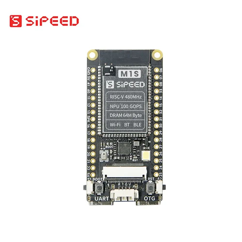 Sipeed M1s Dock AI+IoT BL808 tinyML RISC-V Linux Artificial Intelligent Development Board