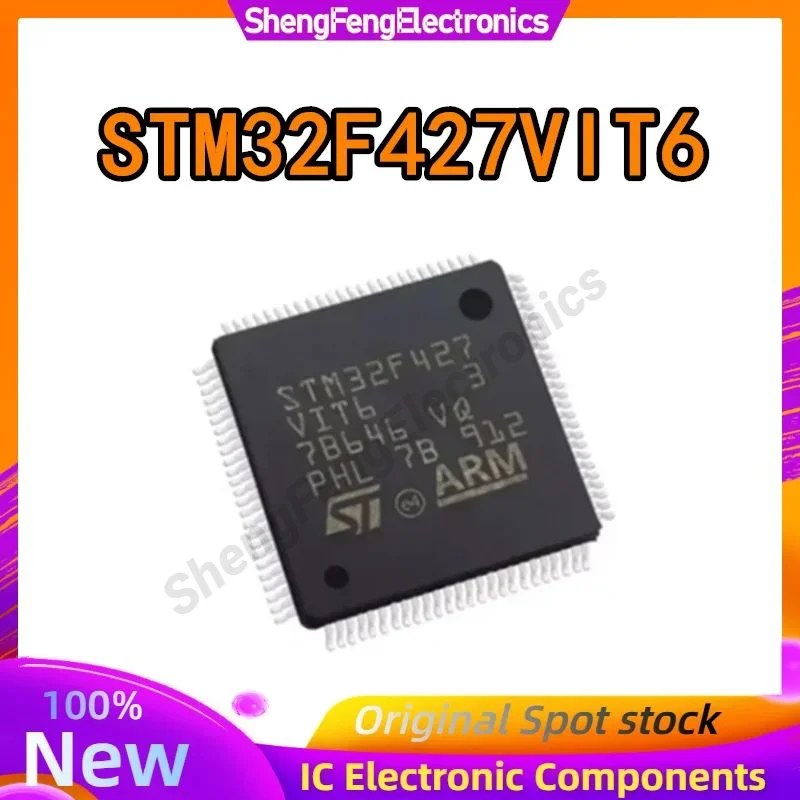 STM32F427VIT6 STM32F427VI STM32F427V STM32F427 STM32F STM32 STM IC MCU رقاقة LQFP-100 في المخزون 100% أصل جديد