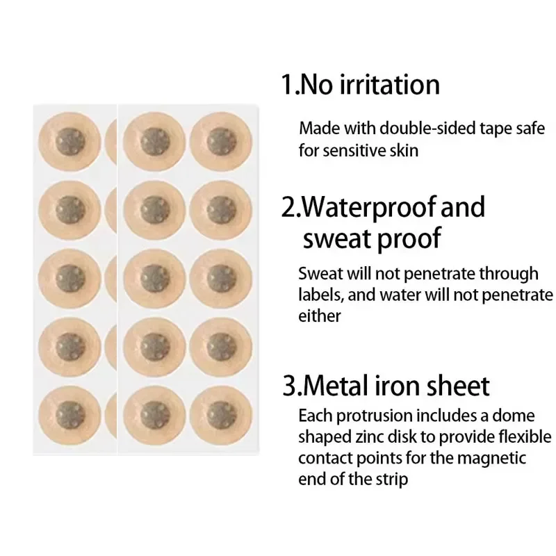 10/100/200 Pcs Nasal Strips Magnetic Nose Patches Nose Breathe Strips Suction Iron Sleep Increase Air Anti Snoring Tool Dilators