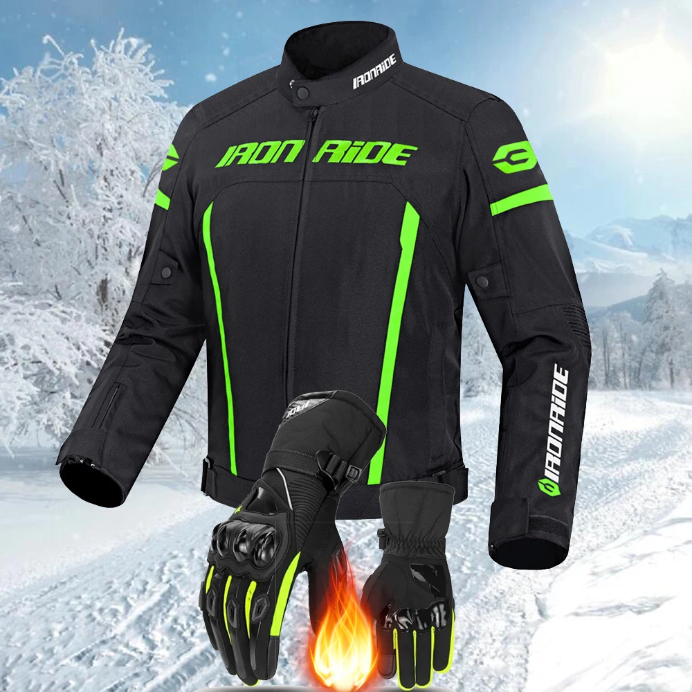 

Nighttime Reflection Blouson Moto Men Women Motorcycle Jacket Windproof Warm Riding Jacket Anti-fall Motorbike Clothing M-3XL