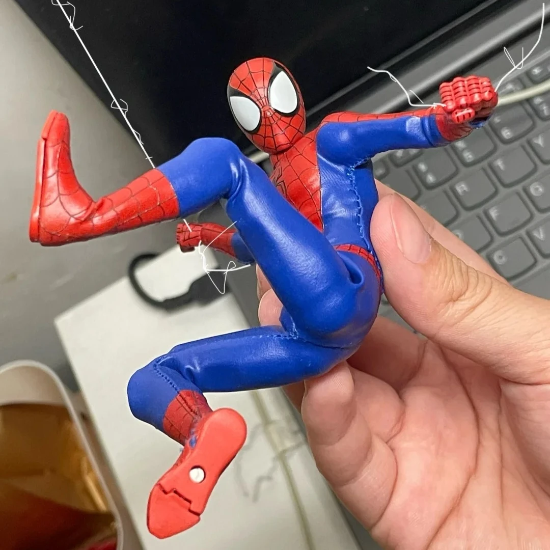 Originele 1/12 Schaal Mannelijke Soldaat Ultieme Netman Rood/Zwart Spider Hero Volledige Set Pvc GK Action Figure Model Speelgoed geschenken Collectie