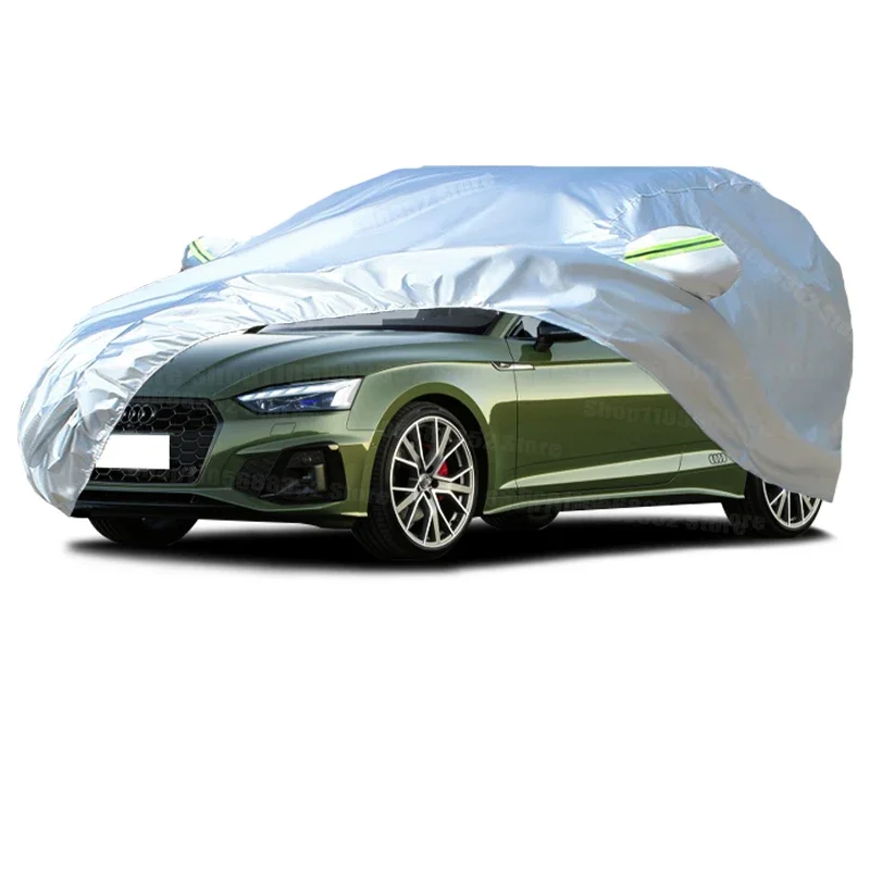 For Audi A5 Car Cover Outdoor Protection Covers Snow Sunshade Waterproof Dustproof Exterior UV Car Accessories