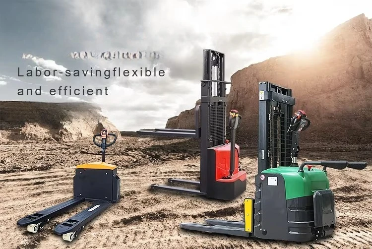 Высококачественный электрический подъемник для штабелеров поддонов, 1,5 тонны, 2 тонны, грузоподъемность 1,6-3,5 м, рация с электрическим штабелером, вилочный погрузчик