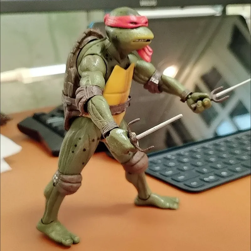 

Ninja Turtle Anime Figure Neca 1990 Film Version Limited Edition Action Figurine 16cm Gk Pvc Model Room Ornament Birthday Gifts