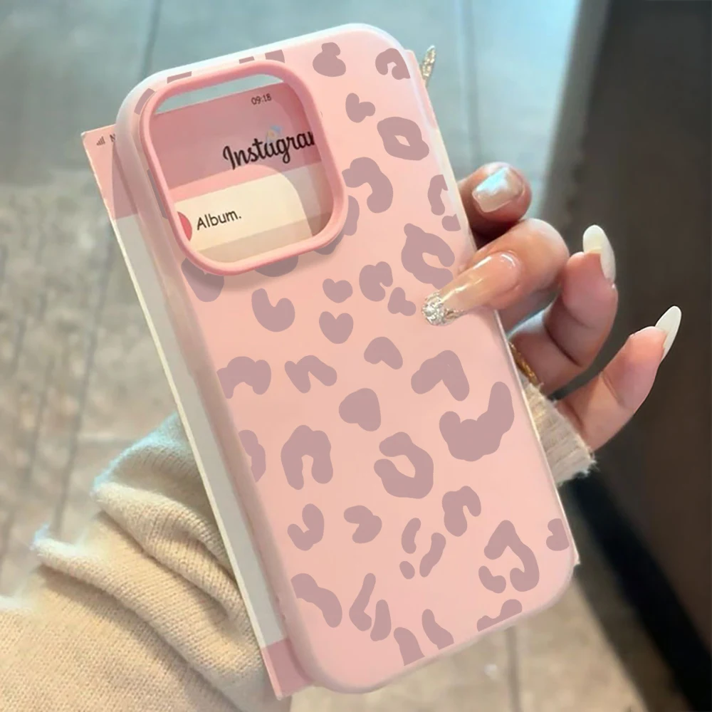 Leopard Print Phone Case For Redmi 12 13C 14C 15C 5G 13 14 For Xiaomi Redmi Note12 11 10 14 13  Pro 4G Silicone Shockproof Cover view 2
