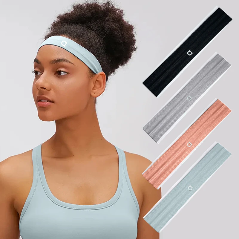 

Yoga Hair Bands Elastic HairBand Sports Headbands for Women Men Running Fitnes