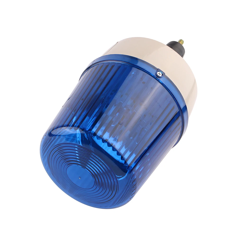 AC110V 220โวลต์ DC12V/24โวลต์เตือนปลุกก่อสร้างโคมไฟหลอดไฟหมุนสัญญาณไฟจราจรไซเรน LTE-1161ที่มี/ไม่มี Buzzer เสียง