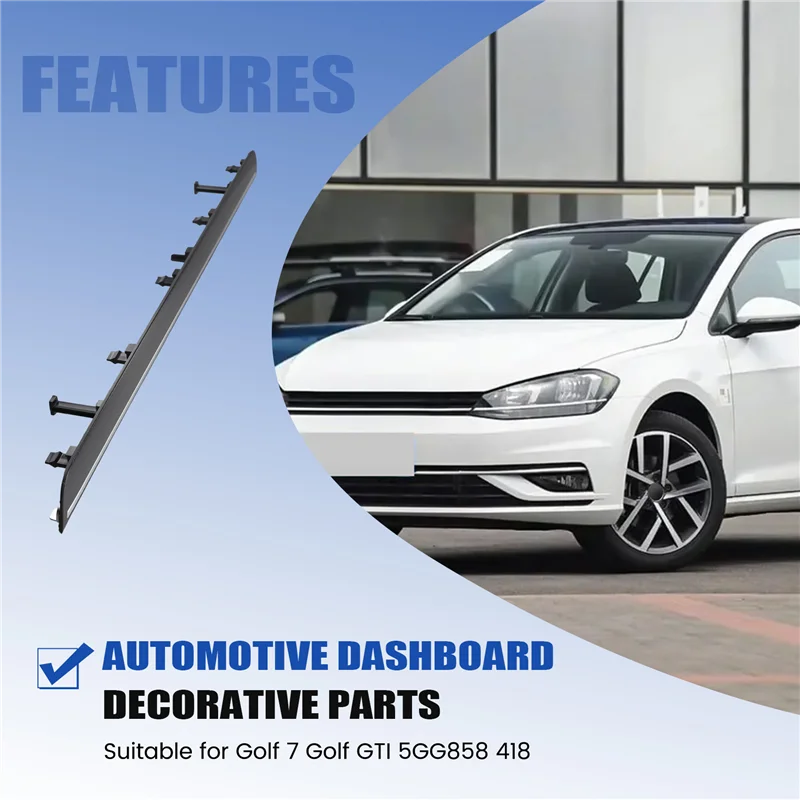 بقوة 5GG858418A لوحة أدوات السيارة صندوق القفازات الكسوة لشركة فولكس فاجن جولف 7 جولف MK7 7.5 LHD 5GG 858 418 A