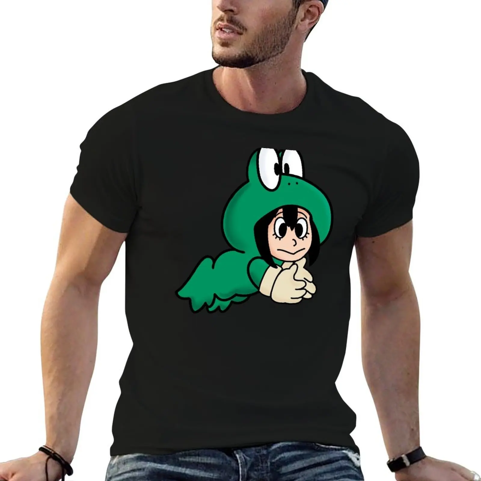 Froppy MB3 تي شيرت رجل تي شيرت مصمم مضحك تي شيرت القطن رجل تي شيرت القطن الثقيل تي شيرت
