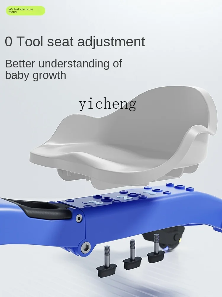 Tqh Xiaomaiyou bambini Drift Swing Car Anti-Rollover Luge adulti possono sedersi regalo di compleanno di un anno