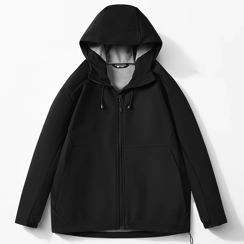 

Новая мужская осенне-зимняя мягкая повседневная свободная походная водонепроницаемая куртка для пары, спортивное пальто для альпинизма с капюшоном