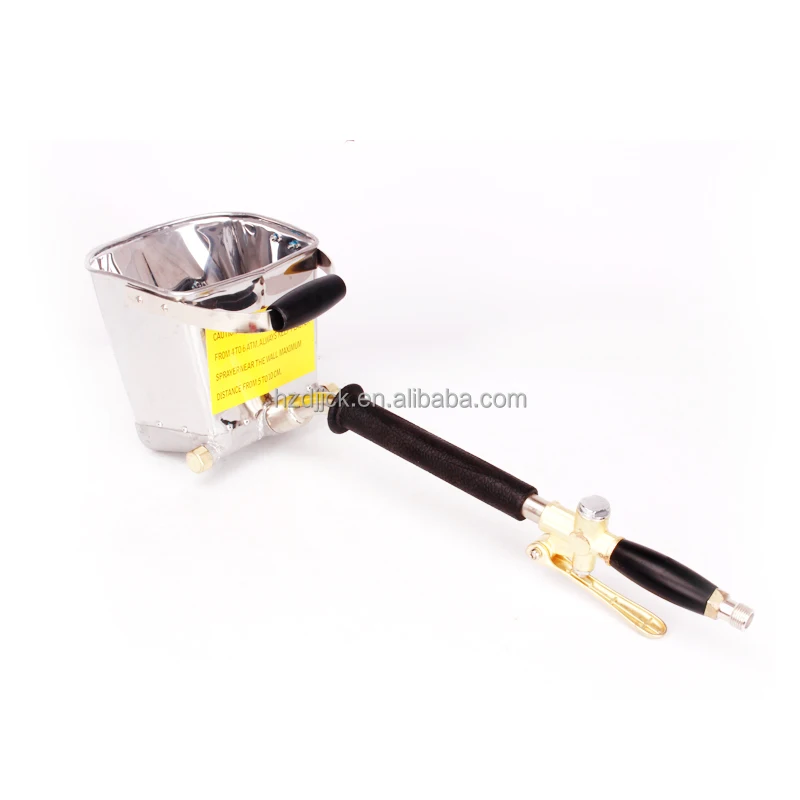 DIY Handheld Pneumatic Spray Gun Interior Exterior Walls Real Stone Paint & Waterproof Coating Mortar Spray Machine