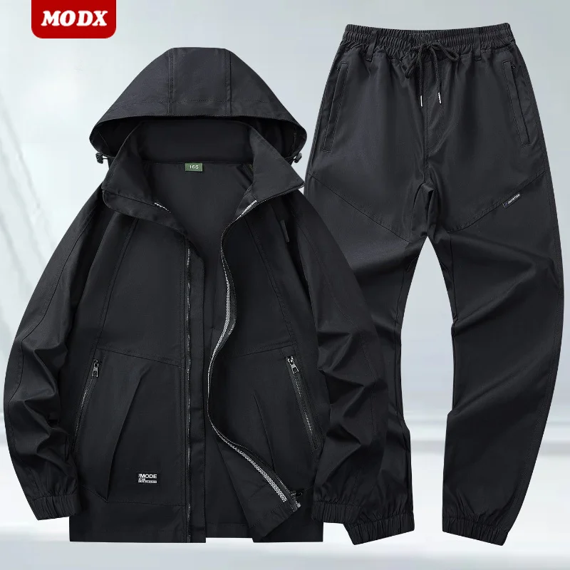 Spring Autumn Workwear Wear-resistant Set Outdoor Construction Leisure Auto Repair Shop Dirt Resistant Tear Resistant Set