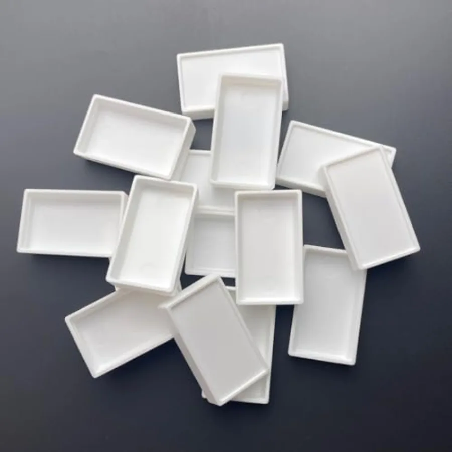 7.2m Refiabe Watercoor Pans 39pcs arge Pastic Trays Compatibe with Gansai Tambi, Perfect for Kuretake Paint Refis, Gouache, Tra