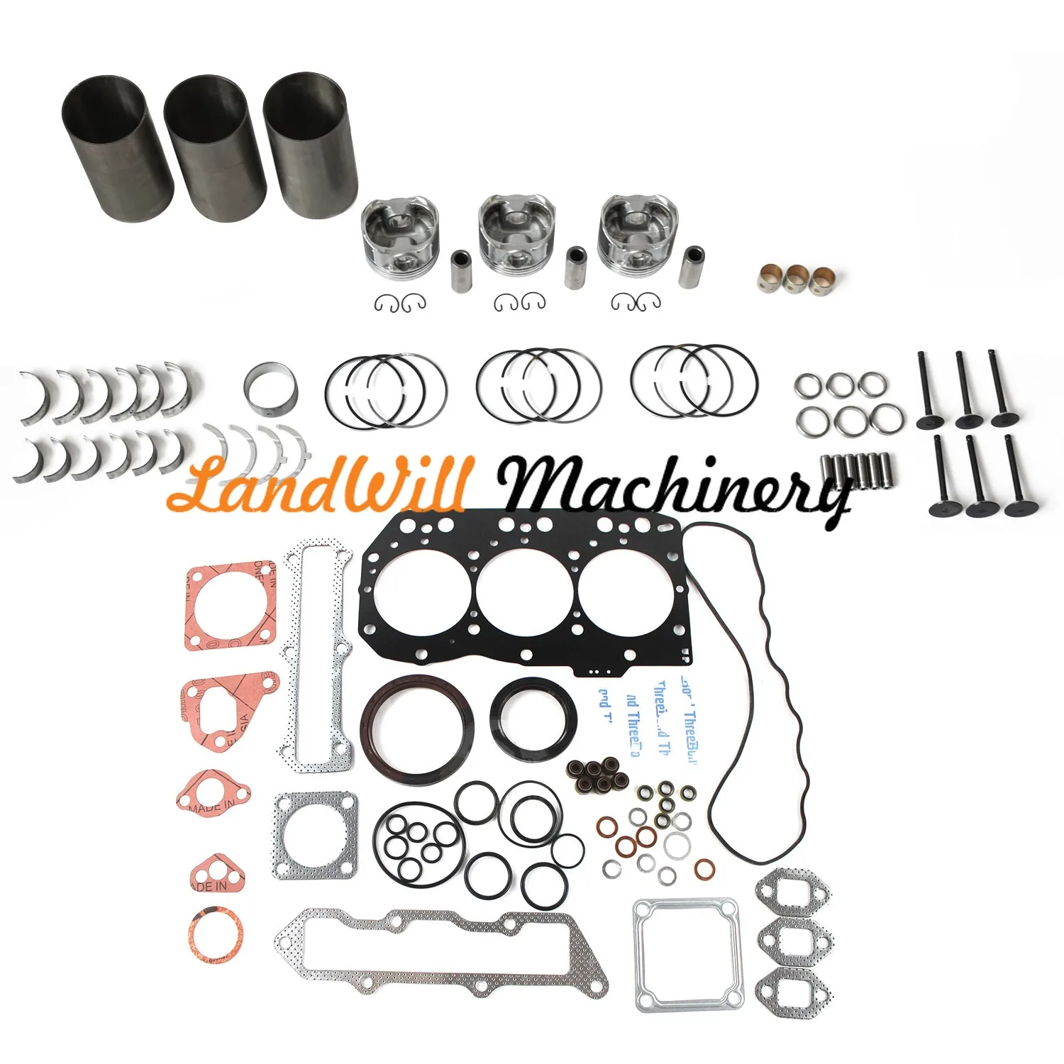 3TNE82 Overhaul Rebuild Kit Fits For Yanmar Engine