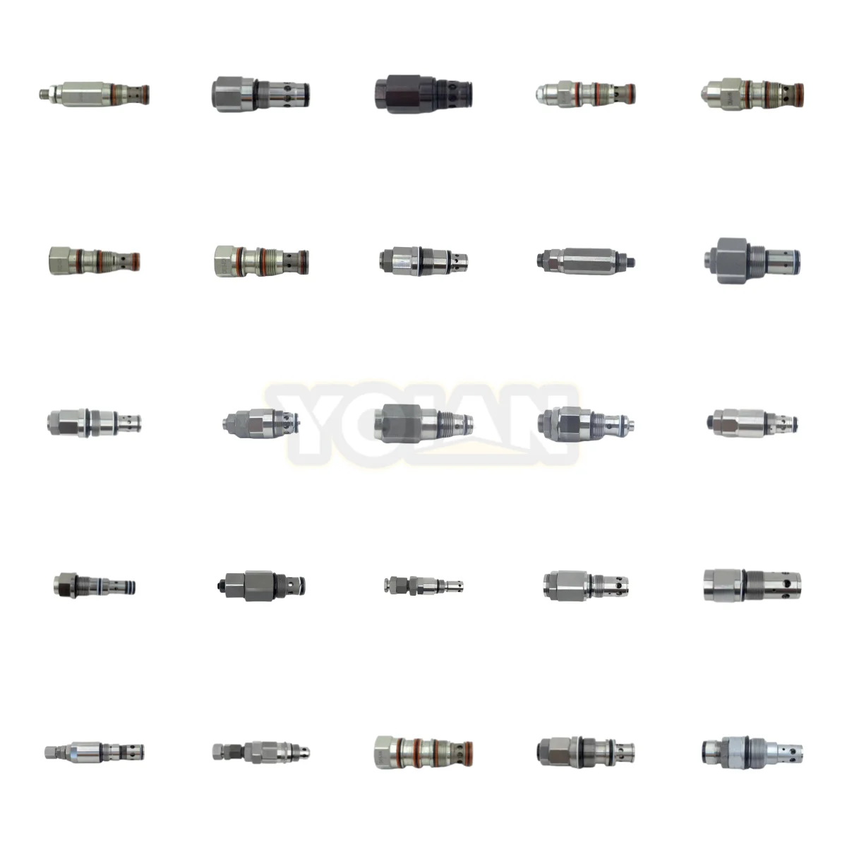 YOIAN 굴착기 기계 부품 굴착기 유압 제어 밸브 릴리프 밸브 116-3601 2111B-40184 for 200B E200B