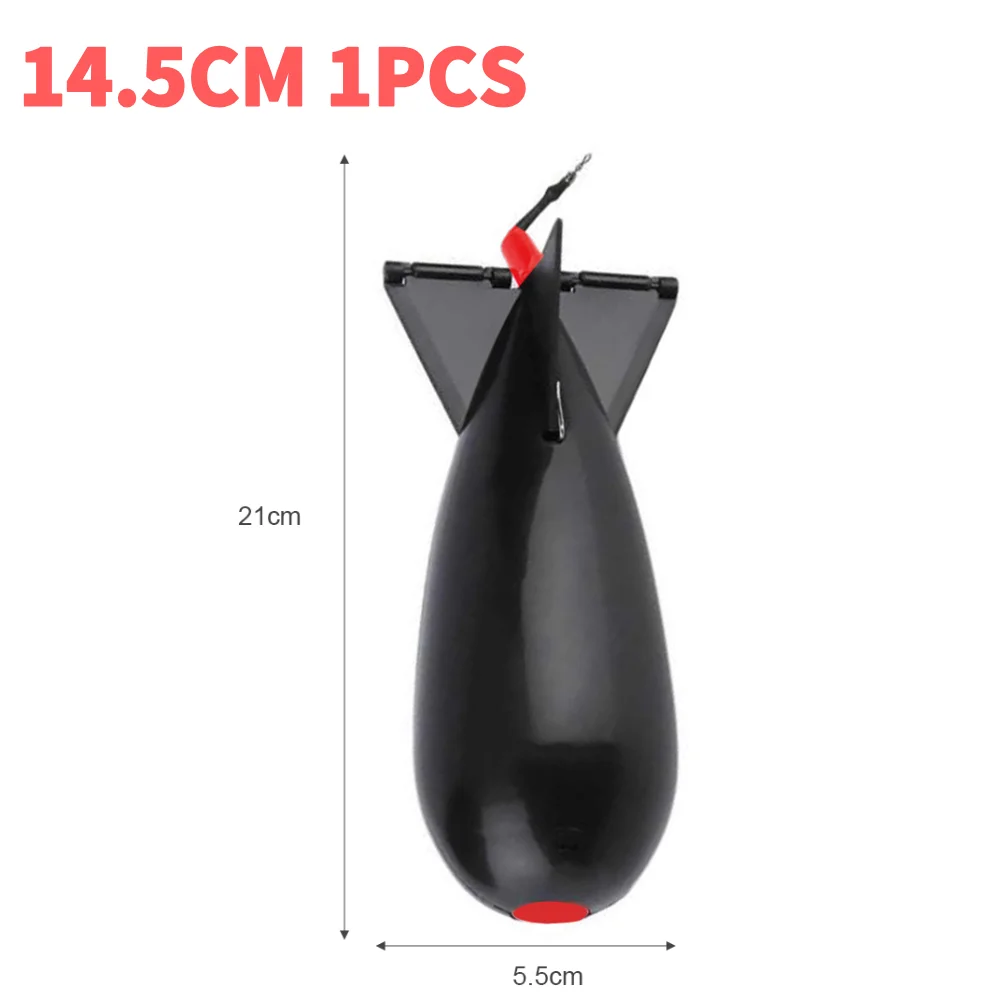 10 Stück Karpfenangeln Rocket Feeder Spod Bomb Schwimmköderhalter Spomb Pellet Feeder Positionierungs-Angelzubehör