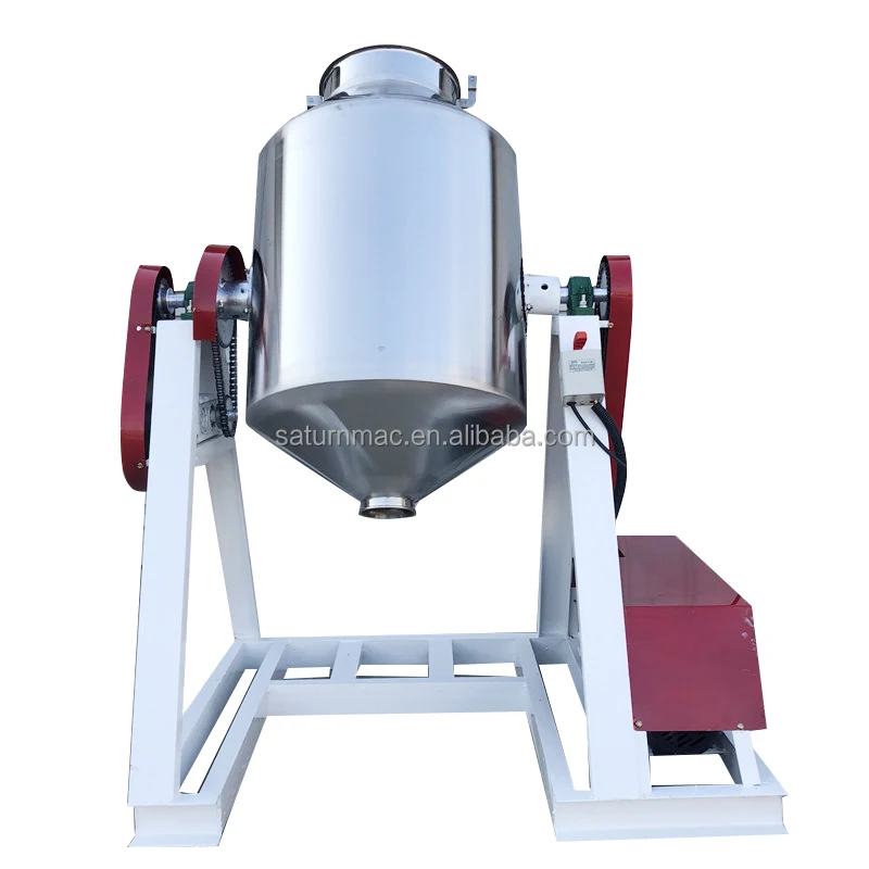 

100kg Drum Powder Mixer Machine Spice Chemical Dry Powder Mixing Machine Animal Feed Mixer Detergent Powder Mixer Machine