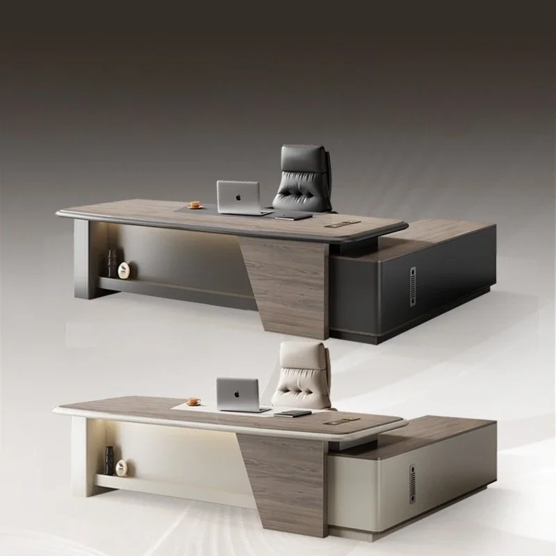 Desk Premium Sense Simple Modern Manager President Large Class Desk Full Furniture
