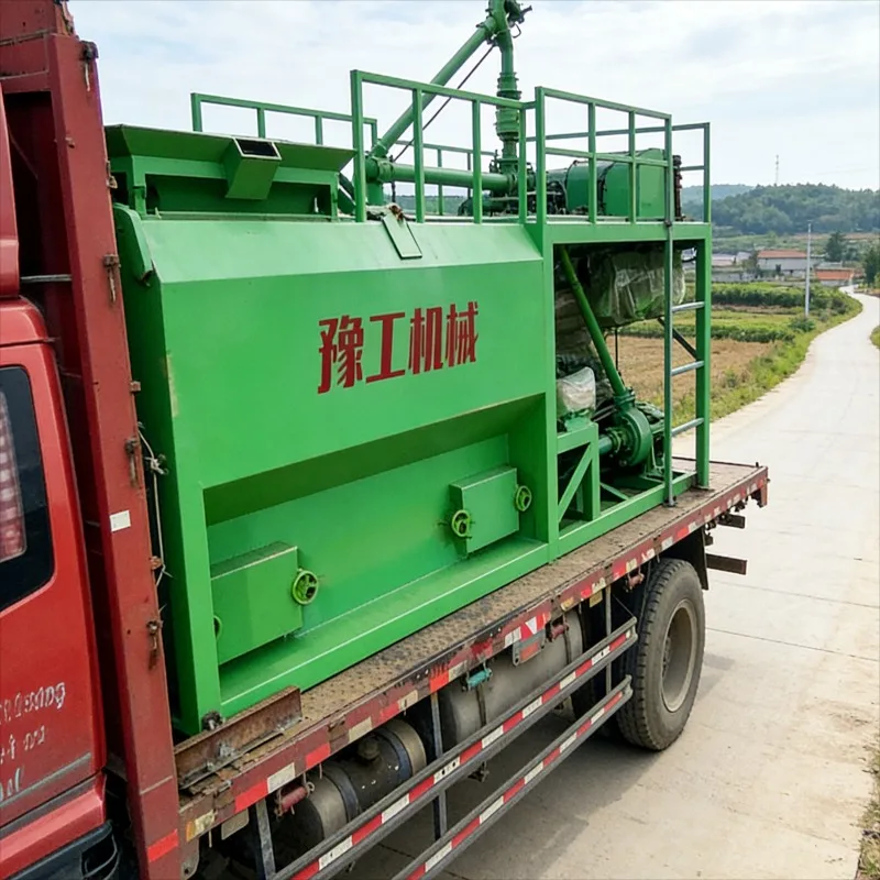 Customized China Diesel Soil Hydroseeding Machine Ce Hydroseeder Spray Grass Seed