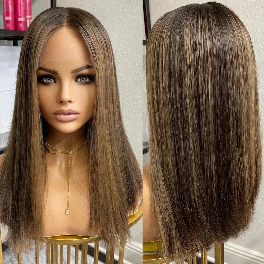 

Бесплатная доставка! Новинка! Длинный парик из европейских натуральных волос, прямой омбре-блонд, без клея, с шелковой основой 5x5, HD-кружевом, с эффектом «детских волос», предварительно проработанный.