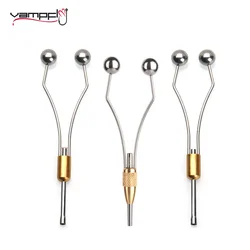 Alloy/Stainless Steel Fly Tying Bobbin Holder Bullet Head Bi-Ceramic Tip Thread Holder FIsh Lure Making Fly Tying Tool