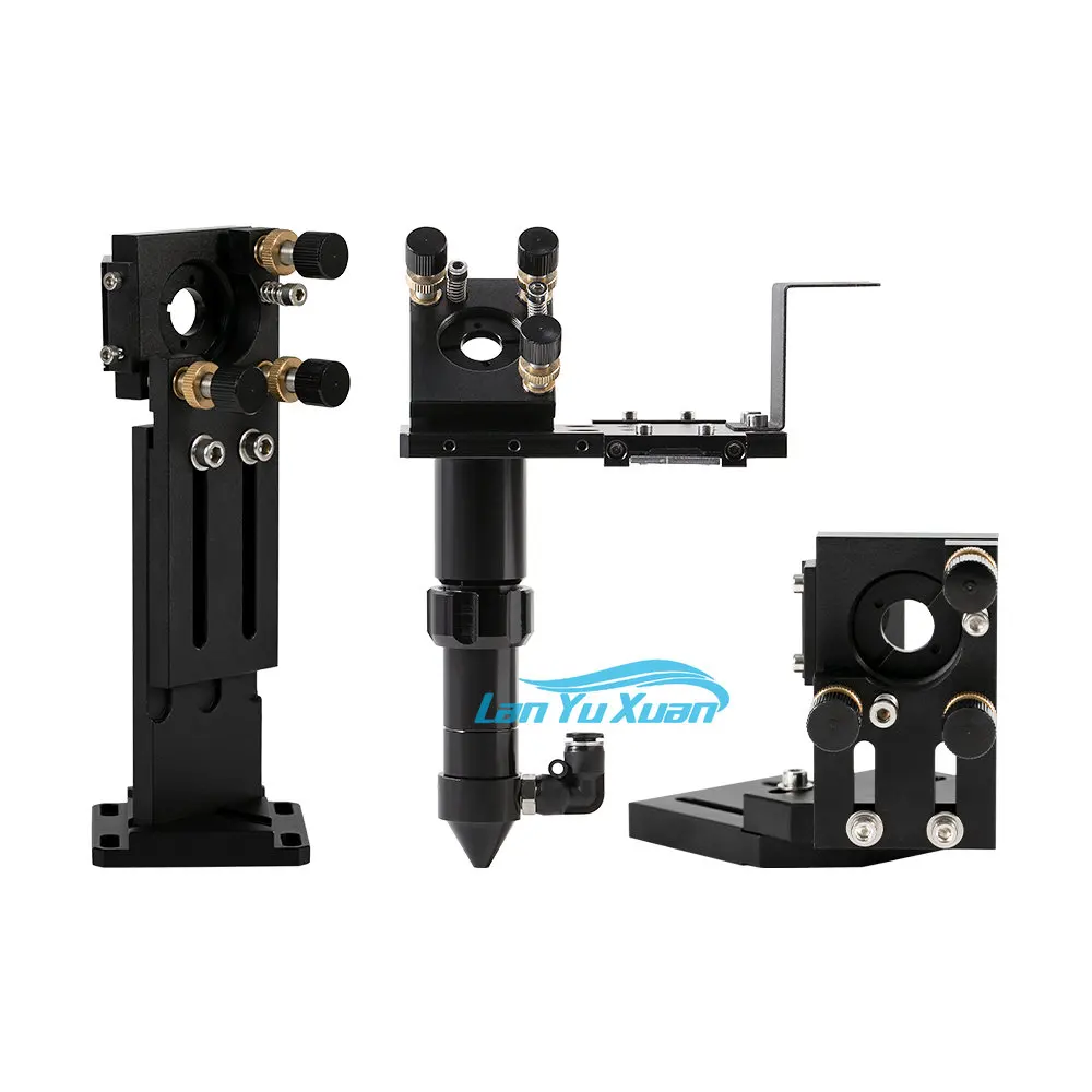 

Cloudray CO2 Laser Head Set Lens D18 FL38.1 D20FL50.8/63.5/101.6mm Integrative Mount Dia25 Mirror for Cutting Machine