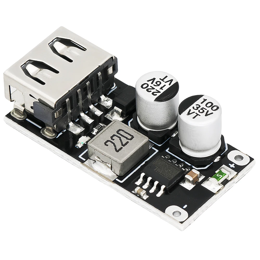 Usb Qc3.0 Qc2.0 DC-DC Buck Converter Opladen Stap Down Module 6-32V 9V 12V 24V Naar Snelle Oplader Circuit Regelaar 5V