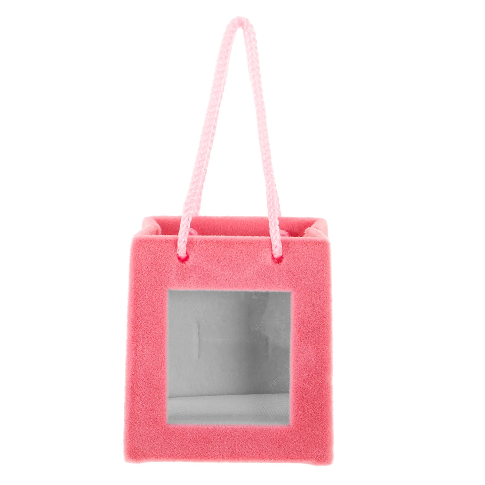 

Cute Wedding Ring Box Elegant Jewelry Storage Case Small Ring Organizer Travel Jewelry Holder Gift for Proposal Engagement