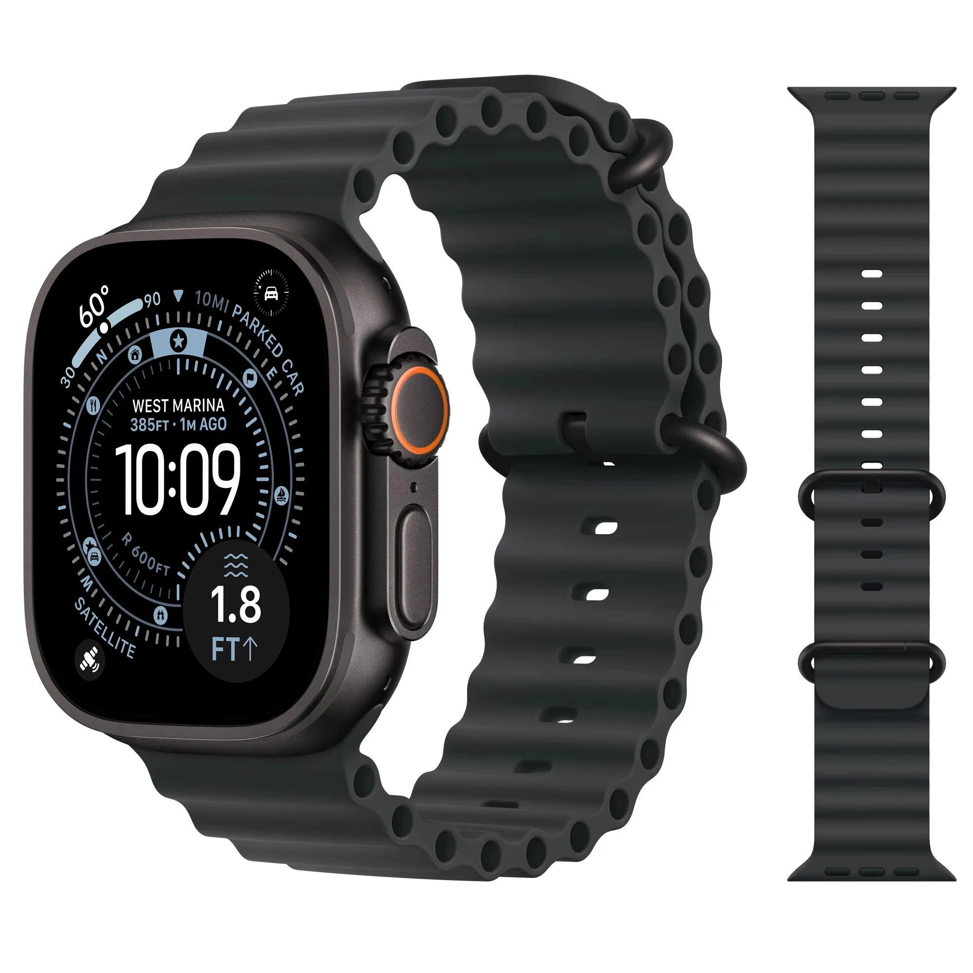 Ocean Strap für Apple Watch Bands Ultra 3 2 49 mm 44 mm 40 mm 41 mm 45 mm 42 mm 46 mm Sportarmband iWatch Serie 11 10 9 8 7 6 5 Se 3
