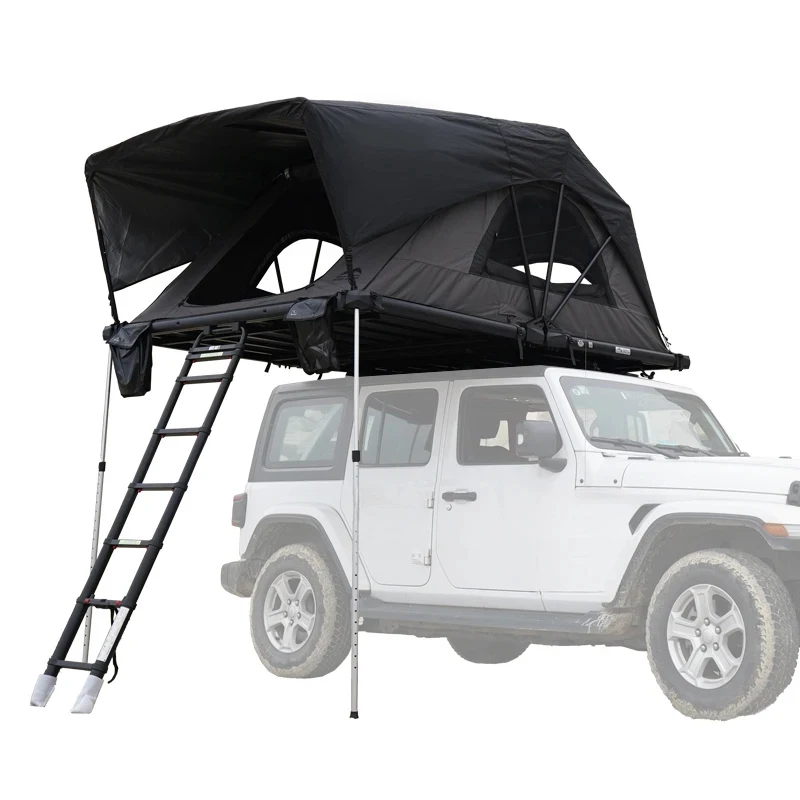 Hot Selling Wild Land Fold Out Roof Top Soft Rooftop Waterproof PU000Mm Camping Tent 4 Person High Quality