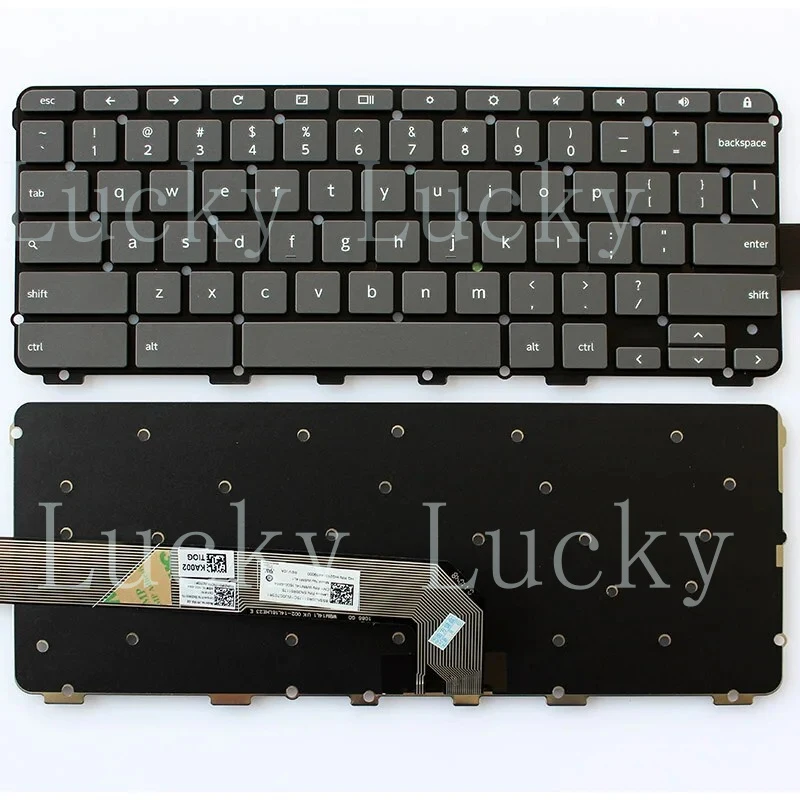 

Новая клавиатура для ноутбука Lenovo Chromebook C330, черная, американская раскладка