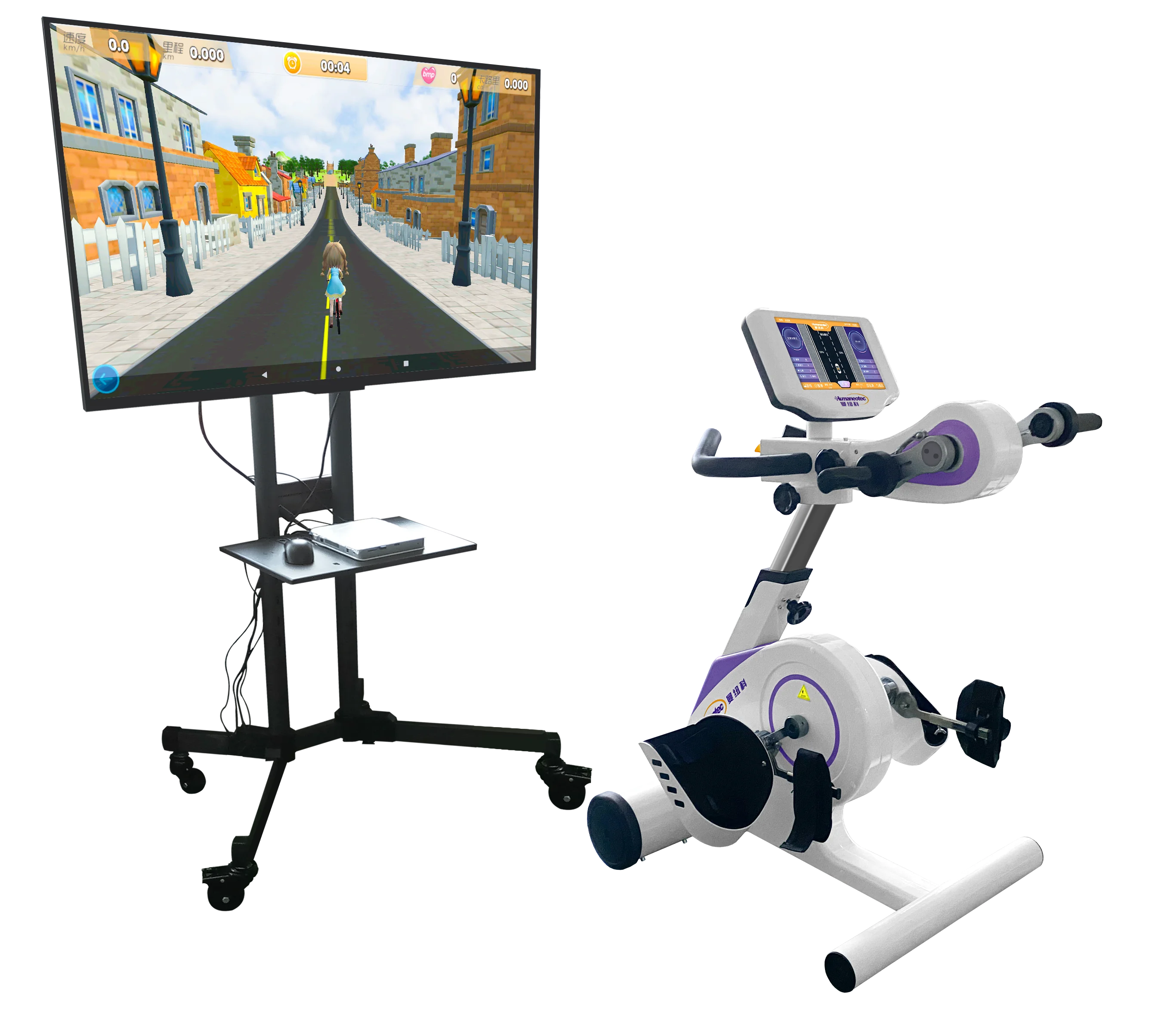 

Passive Exercise Bike Stroke Rehabilitation Equipment Active and Passive Trainer Rehab Bike