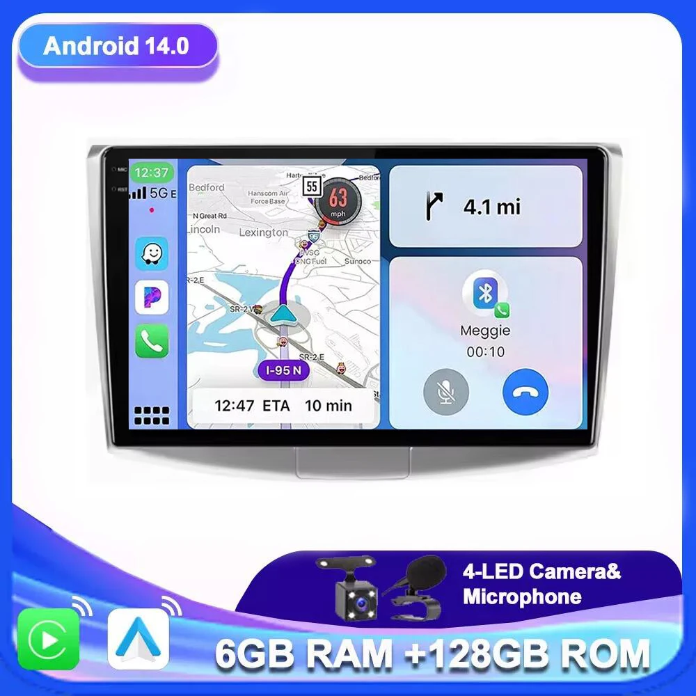 

10.1" 2 Din Car Radio For Volkswagen VW Passat B7 B6 CC 2007 - 2015 Wireless Carplay Radio Android Auto Car Multimedia Player
